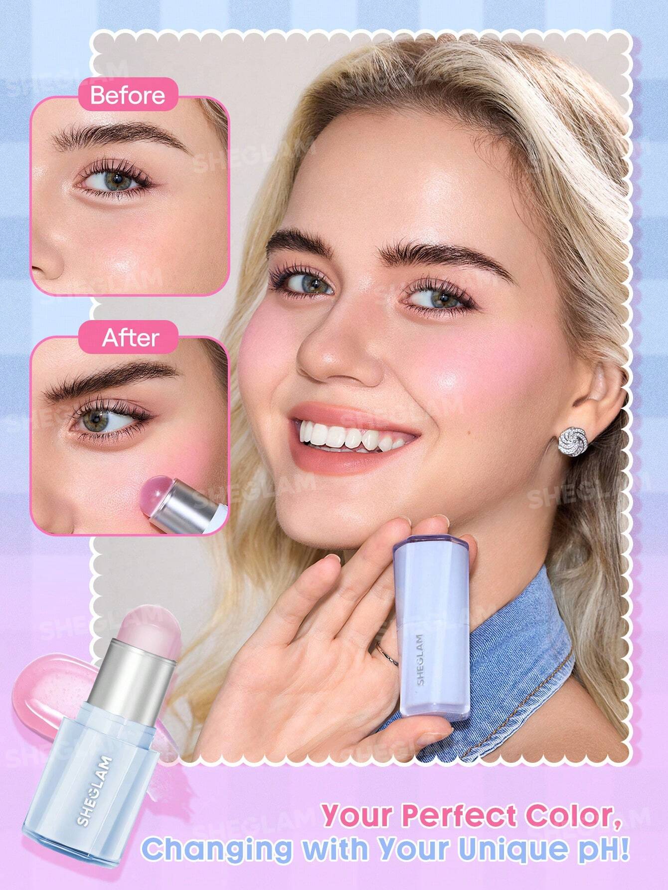 Buttery Bliss Blush Stick – PHresh | Ek Swipe Mein Natural Pink Glow