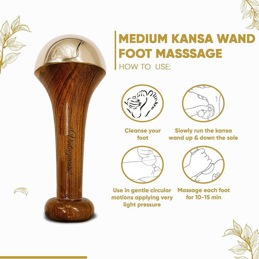 Kansa Wand Ayurveda Foot Massager