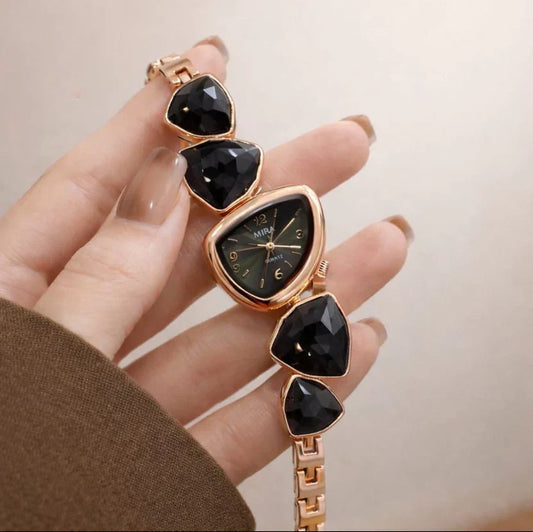Stone Bracelet Watch with Box