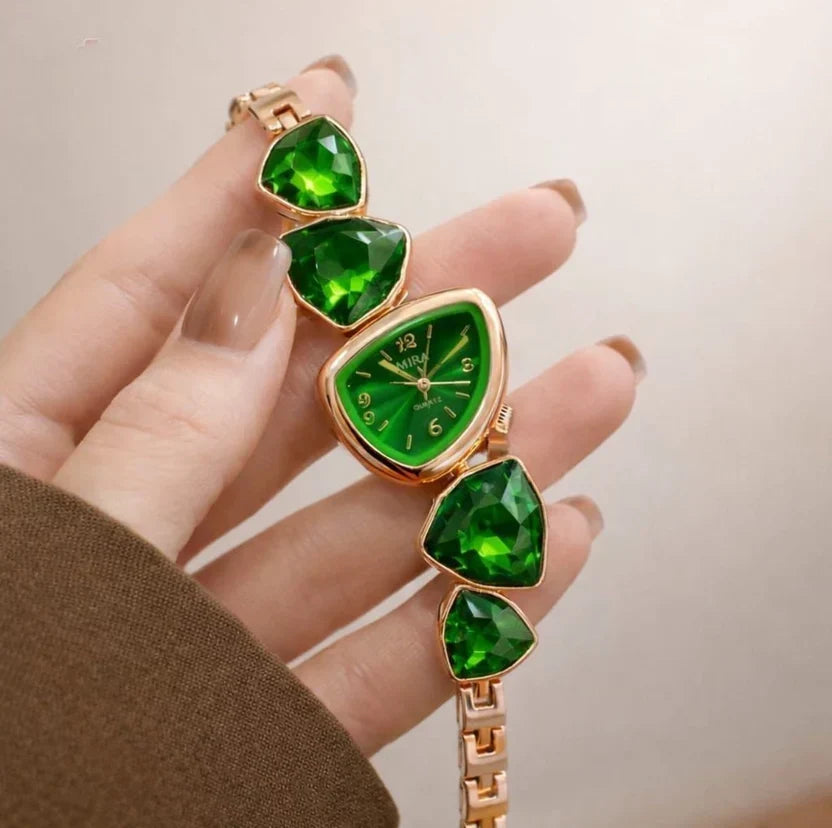 Stone Bracelet Watch with Box