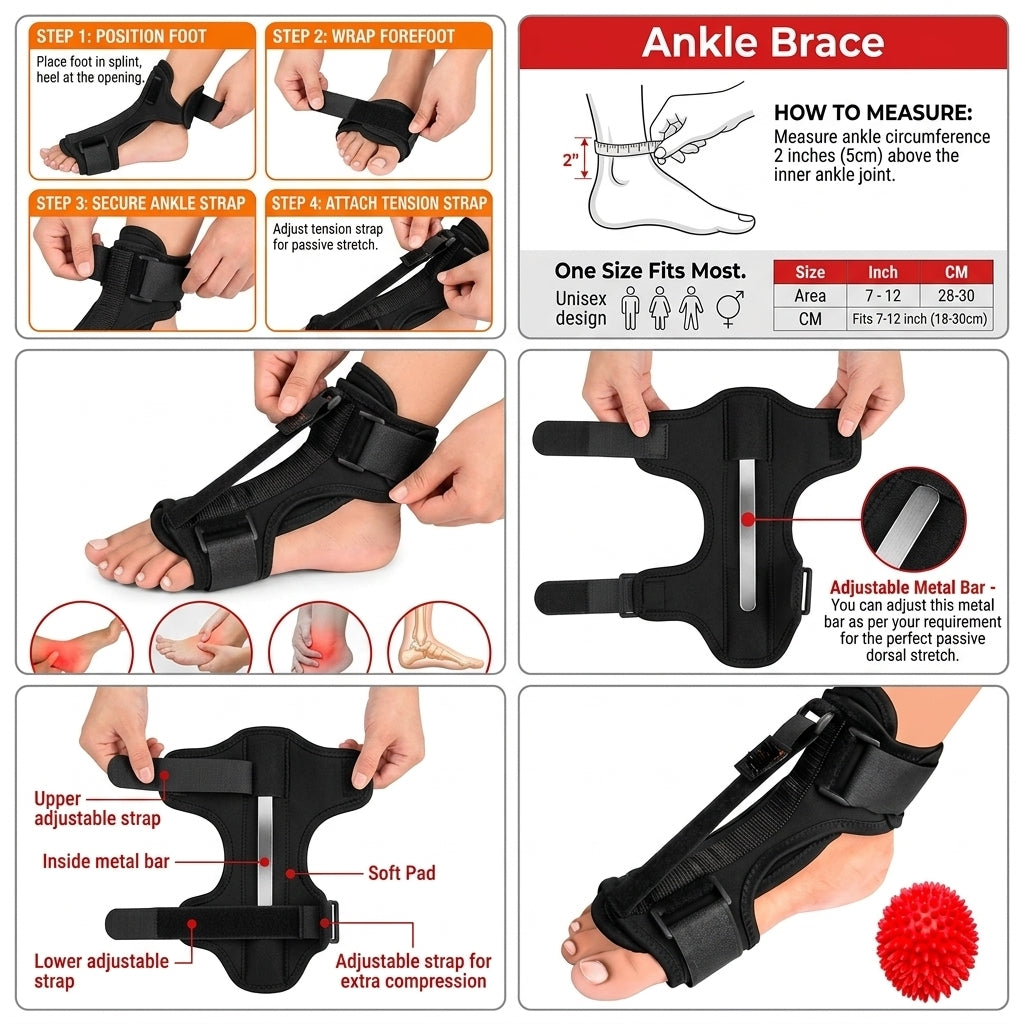 FootDrop Support Brace For FootDrop Problem